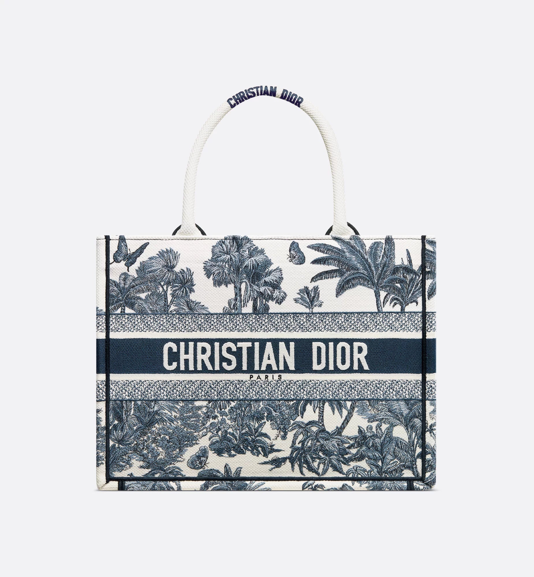 Middelgrote Dior Book Tote uit de Dioriviera-lijn